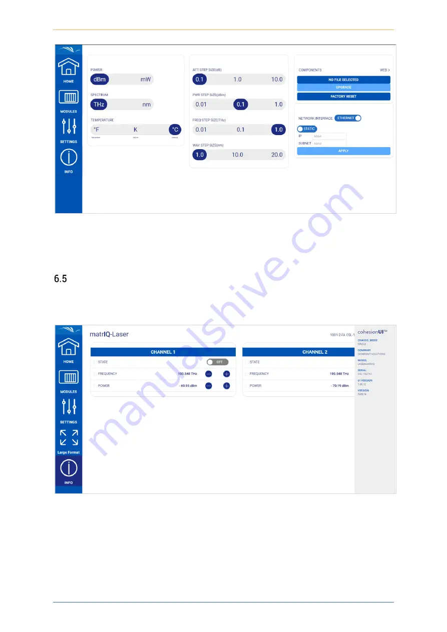 Coherent Solutions matrIQ 1000 Series User Manual Download Page 13