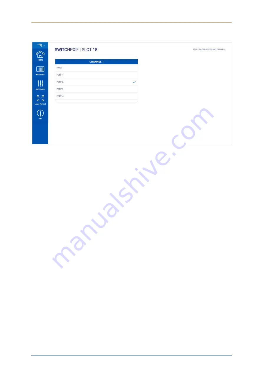 Coherent Solutions SwitchPXIe Series User Manual Download Page 42