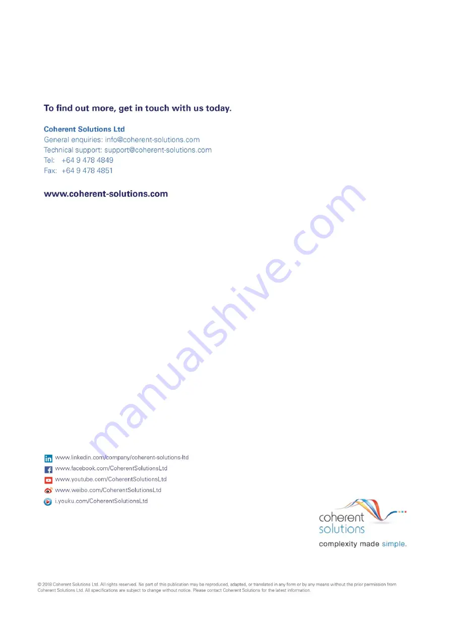 Coherent Solutions SwitchPXIe Series User Manual Download Page 57