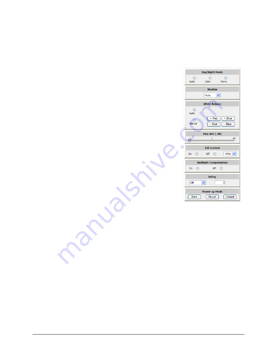 Cohu HD 3120HD series Operation Manual Download Page 31