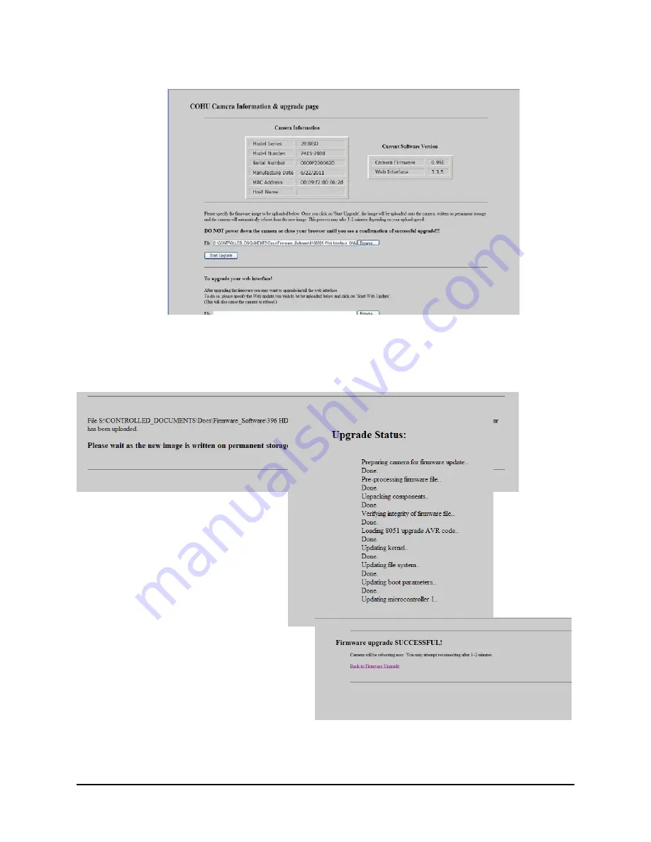 COHU 7420HD series Installation And Operation Manual Download Page 34