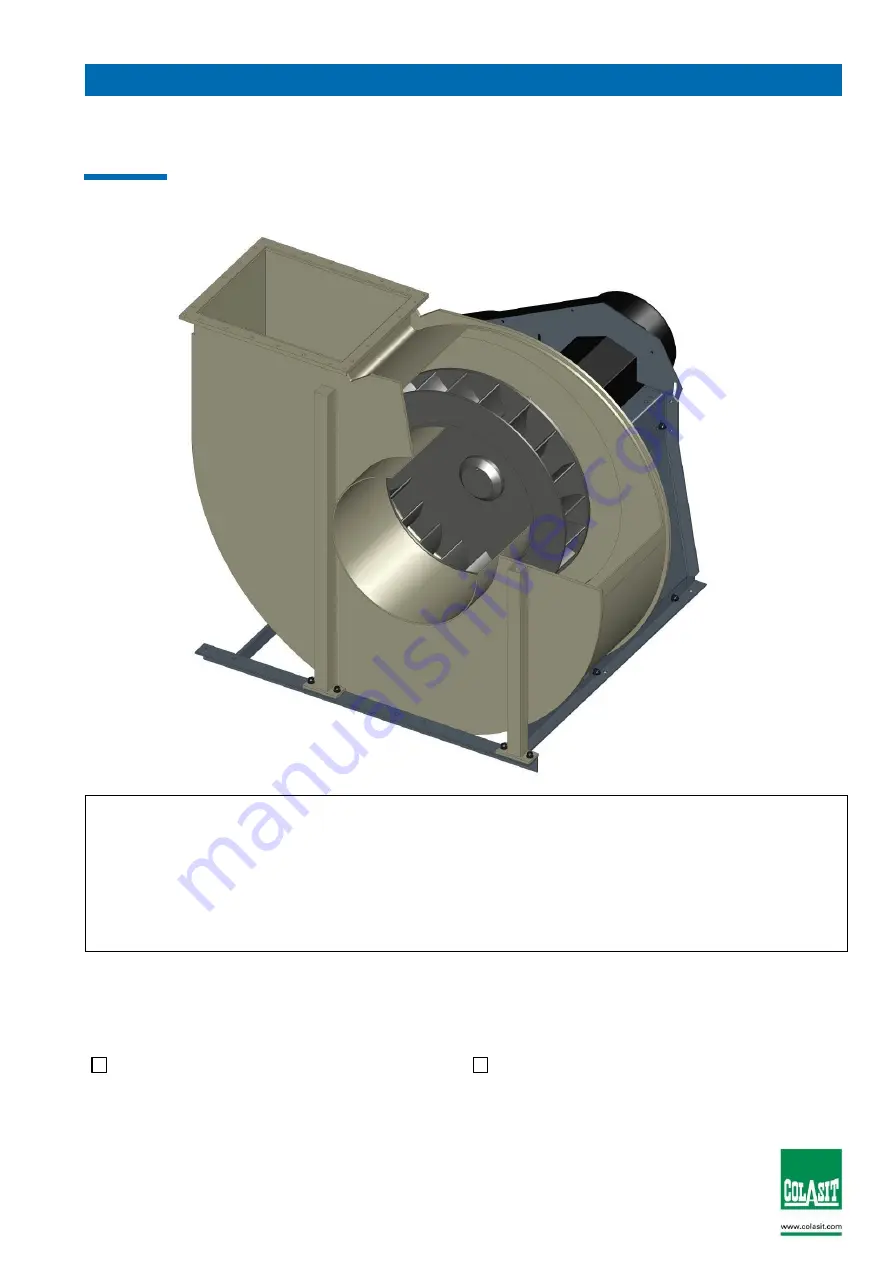 Colasit CMV 450 Operation Manual Download Page 1