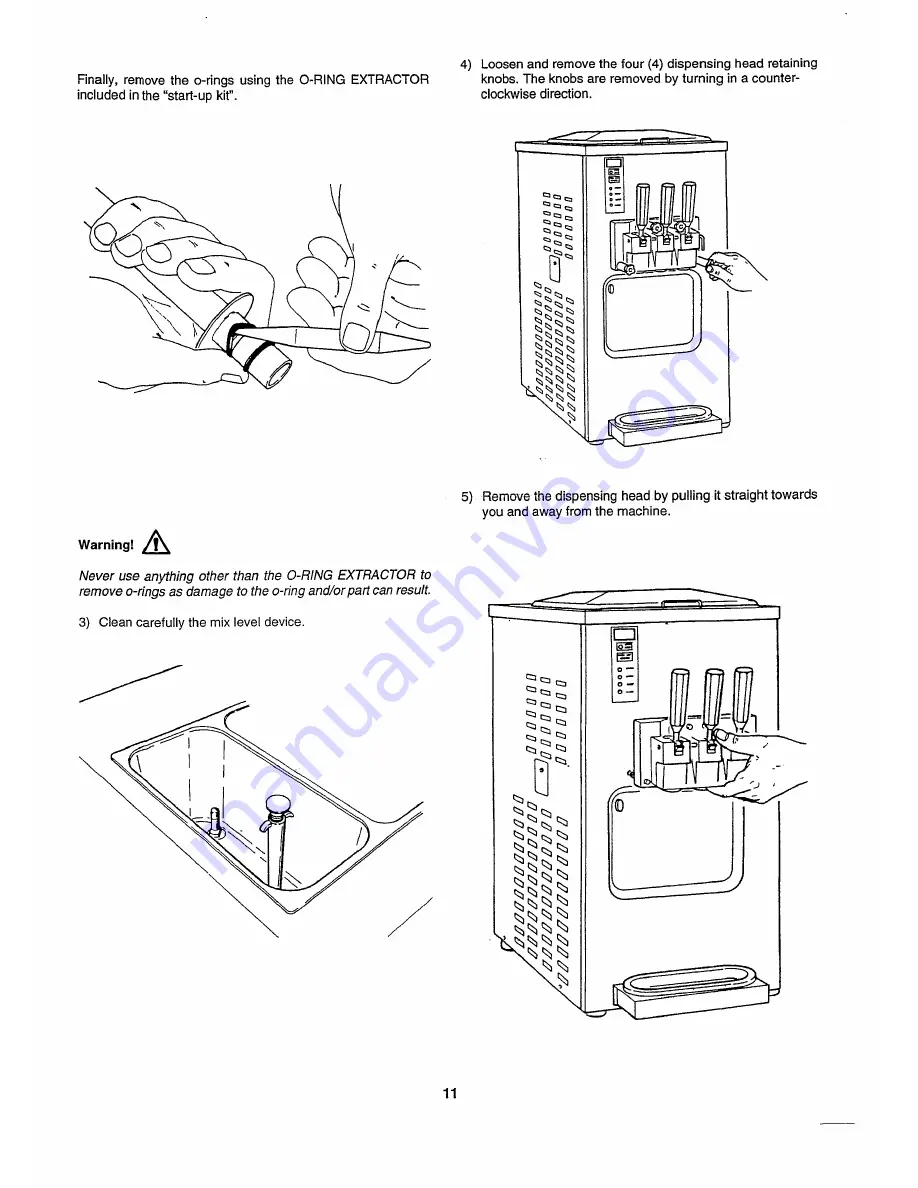 Coldelite UC 931 G Operation & Service Manual Download Page 14