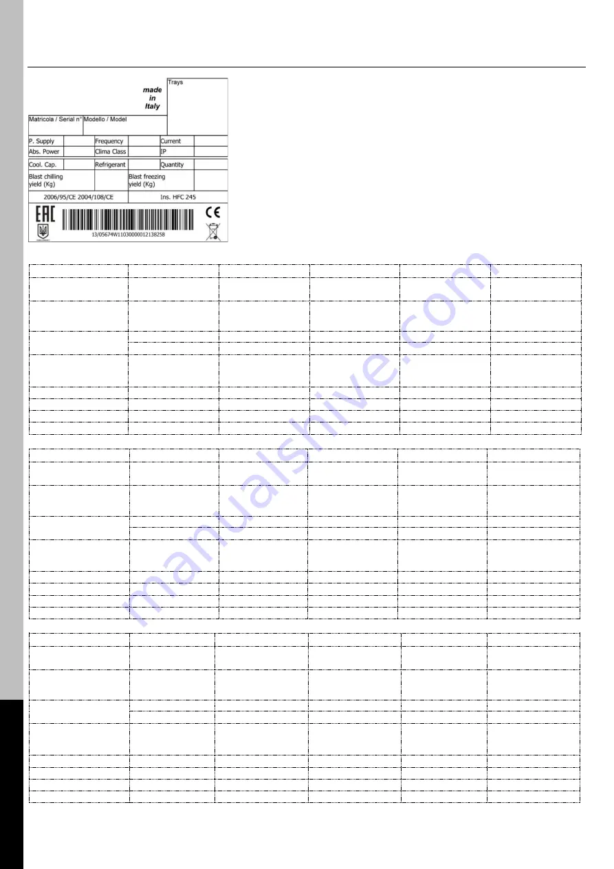 coldline Levtronic Maintenance Handbook Download Page 104