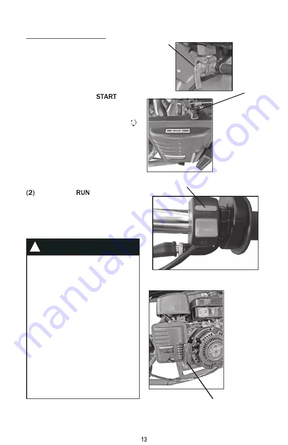 Coleman Powersports CC100X Owner'S Manual Download Page 17