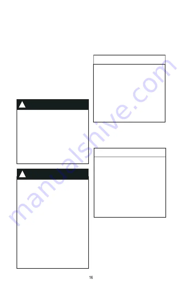 Coleman Powersports CC100X Owner'S Manual Download Page 20