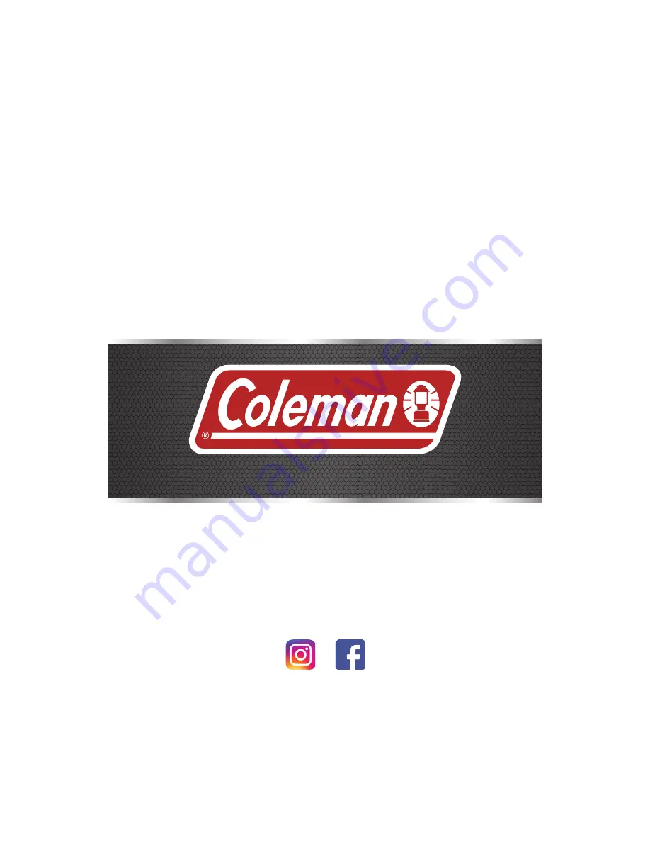 Coleman Powersports RB100 2017 Owner'S Manual Download Page 38