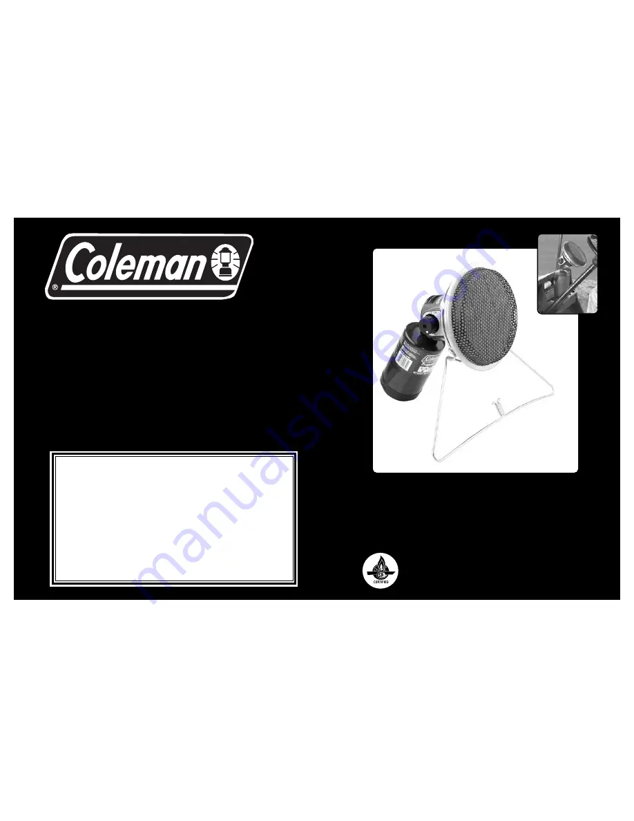 Coleman 5029 Скачать руководство пользователя страница 9