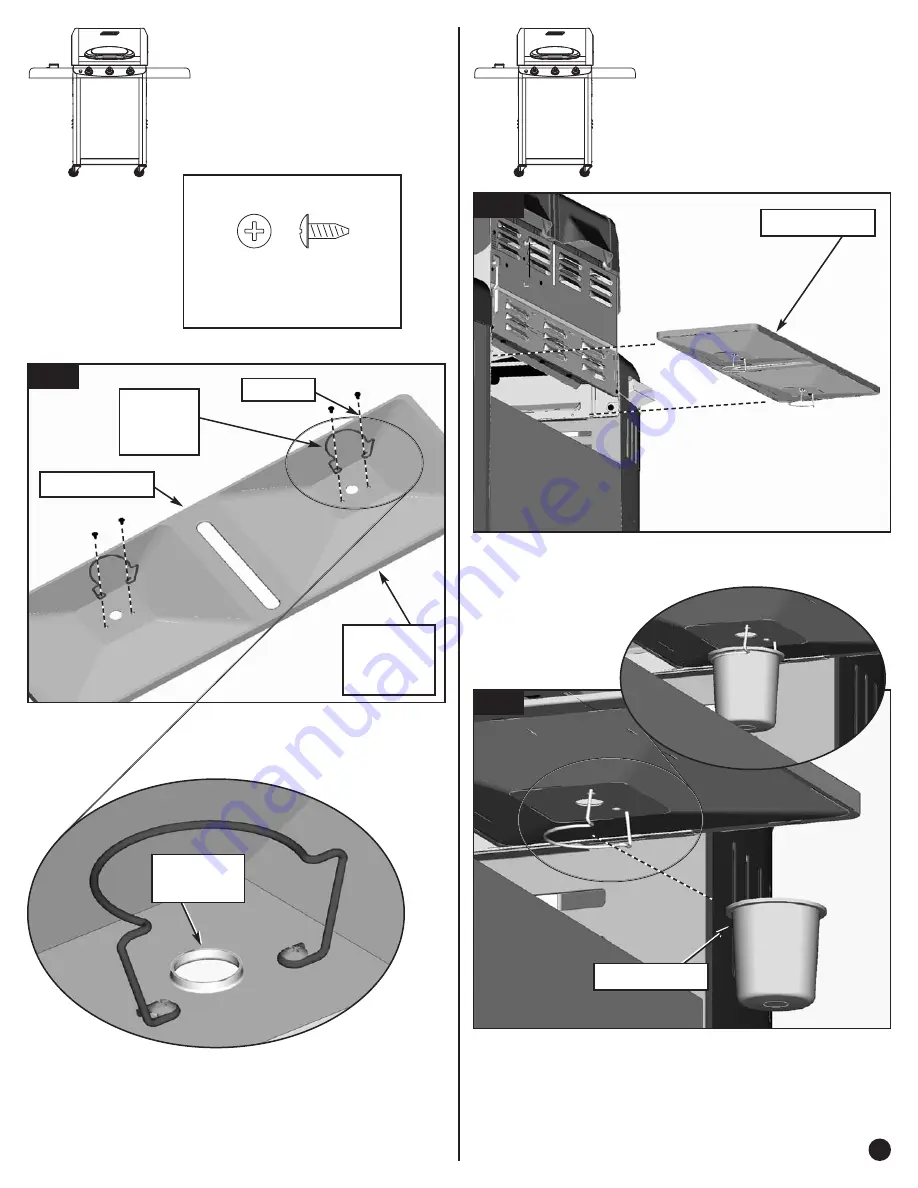 Coleman 7700 LP Gas Series Assembly Manual Download Page 29