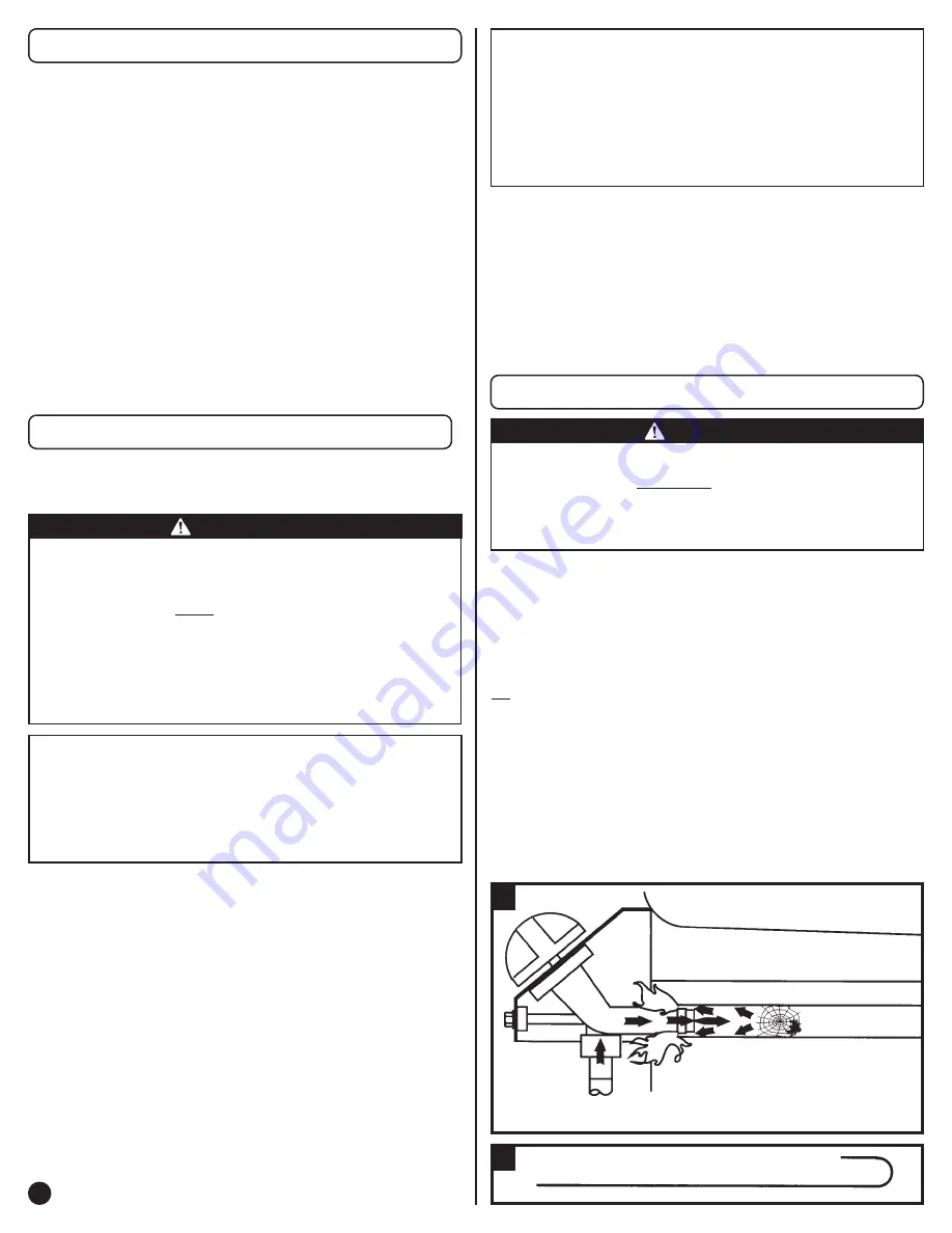 Coleman 7700 LP Gas Series Assembly Manual Download Page 40