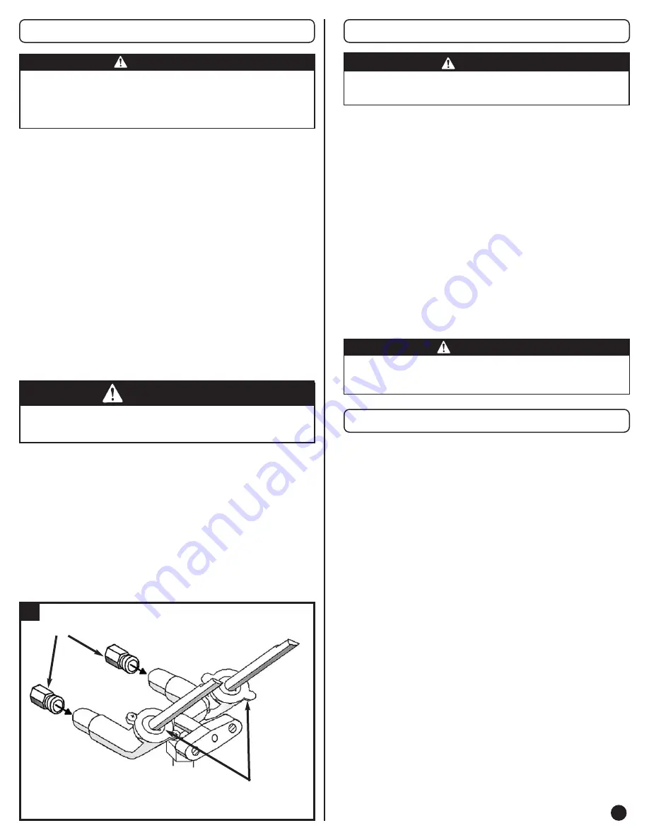 Coleman 7700 LP Gas Series Assembly Manual Download Page 41