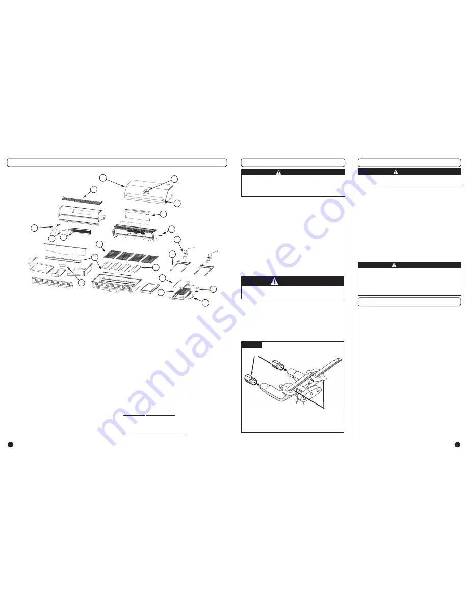 Coleman 8300 Series9992-645 Use, Care & Assembly Manual Download Page 8