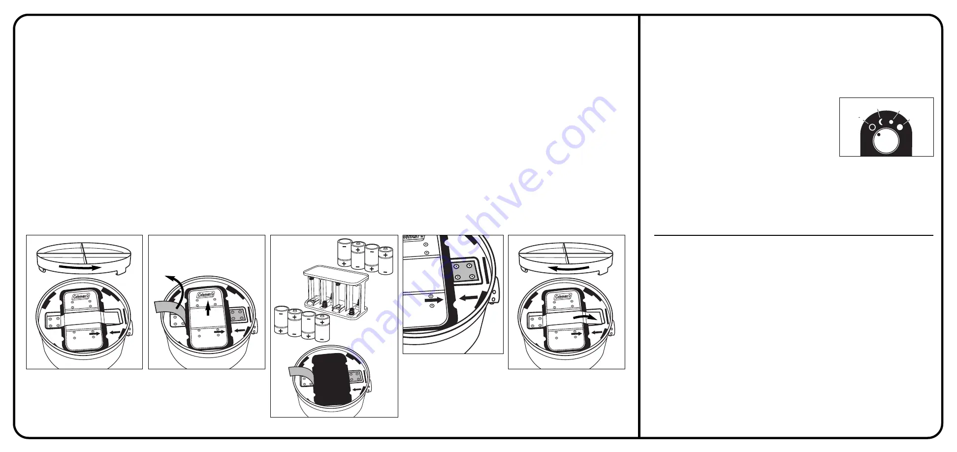 Coleman 8D LED Manual Download Page 2