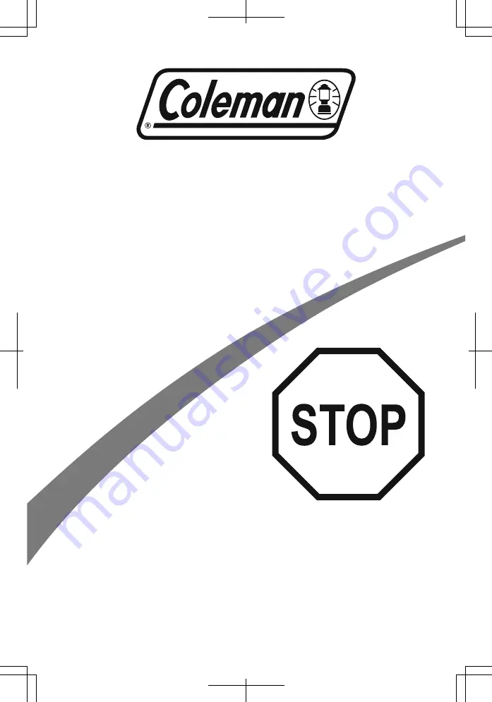 Coleman 90445E Скачать руководство пользователя страница 1