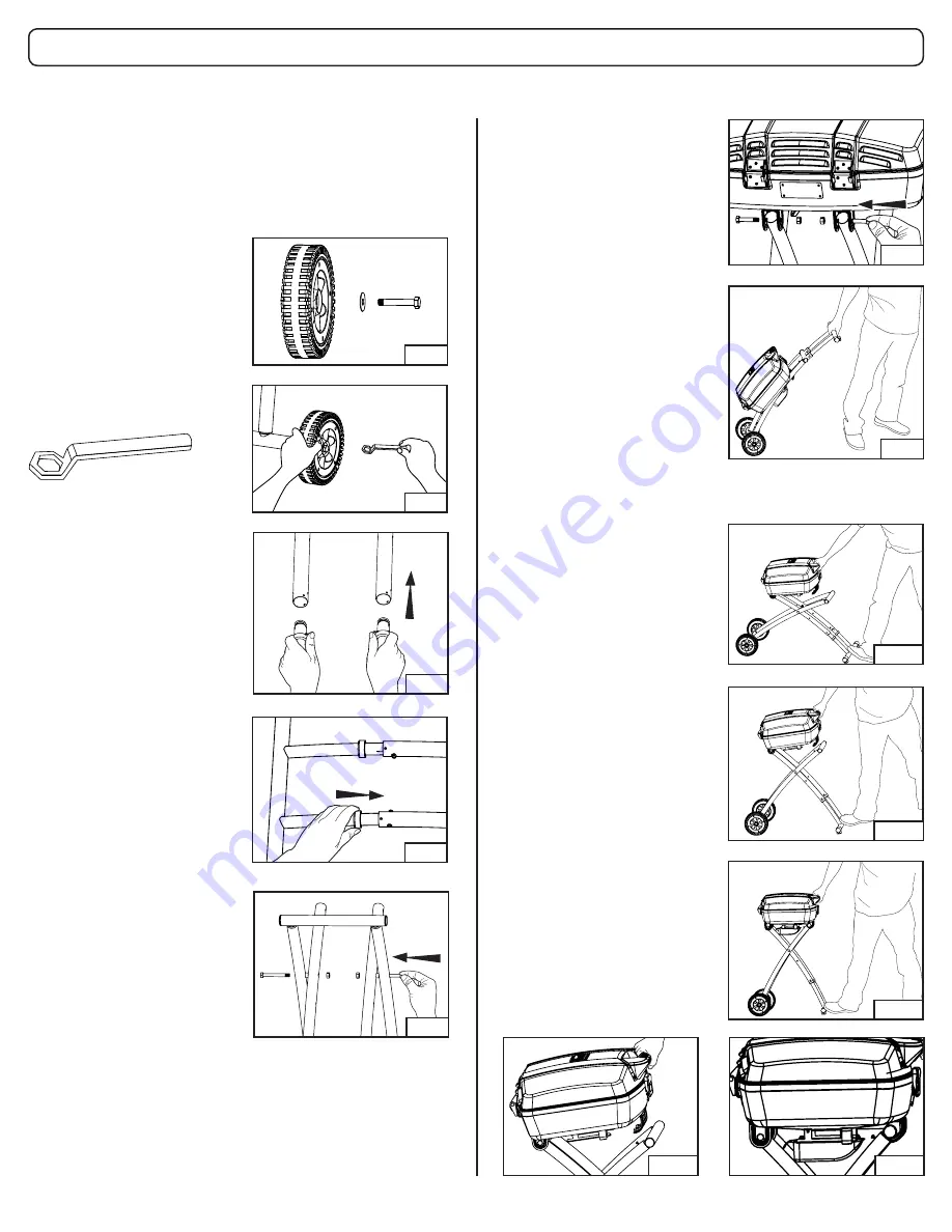 Coleman 9955 Series Use, Care & Assembly Manual Download Page 5