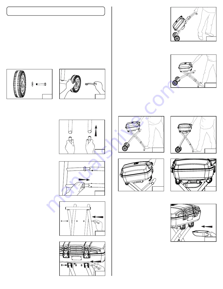 Coleman 9955 Series Use, Care & Assembly Manual Download Page 21