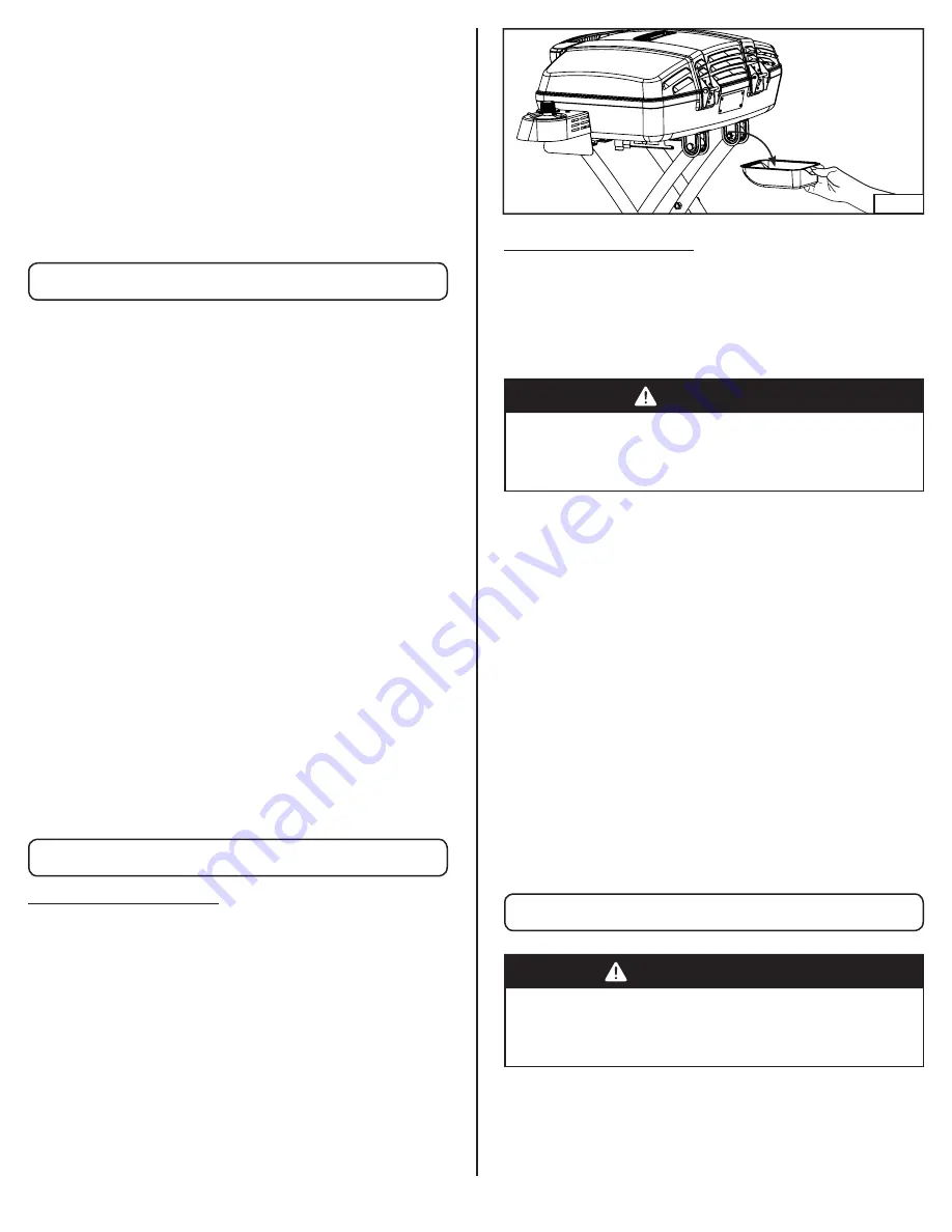 Coleman 9955 Series Use, Care & Assembly Manual Download Page 26