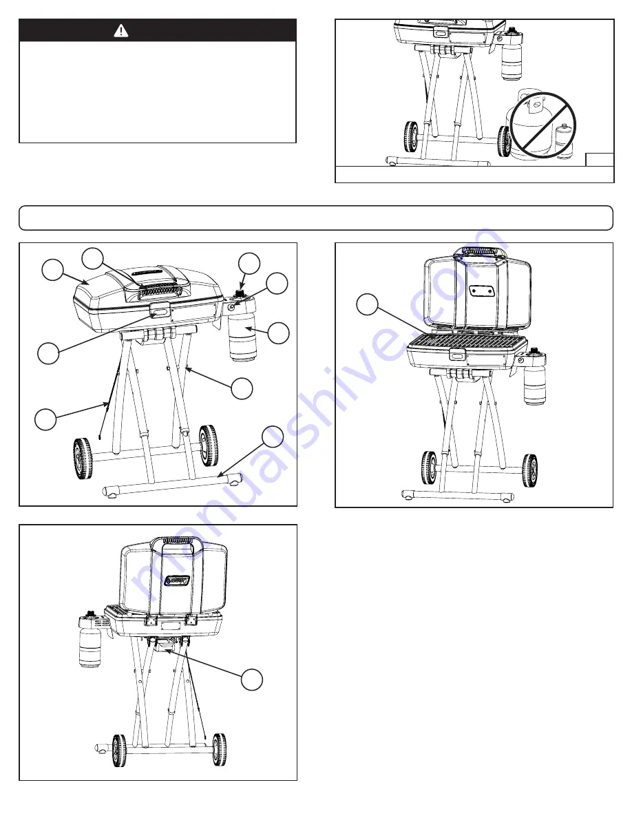 Coleman 9955 Series Use, Care & Assembly Manual Download Page 34