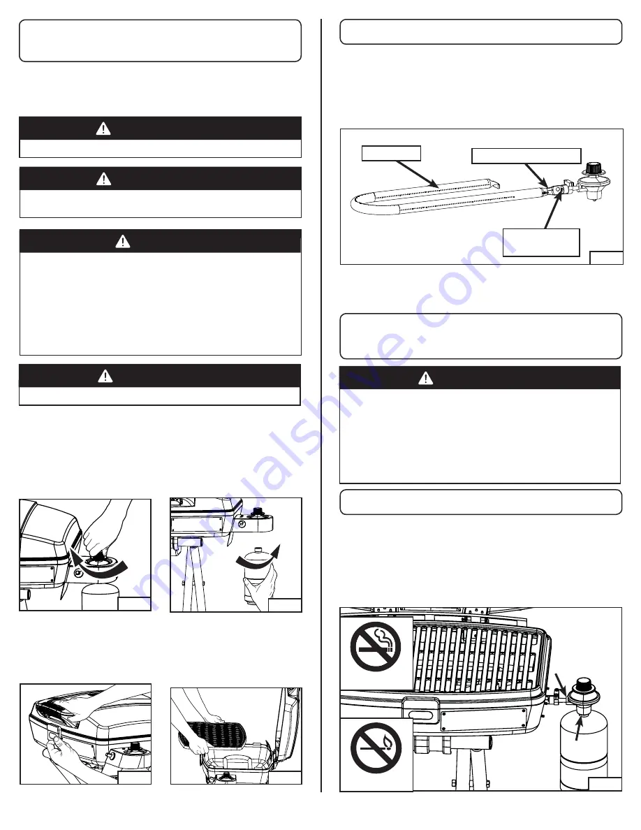 Coleman 9955 Series Use, Care & Assembly Manual Download Page 36