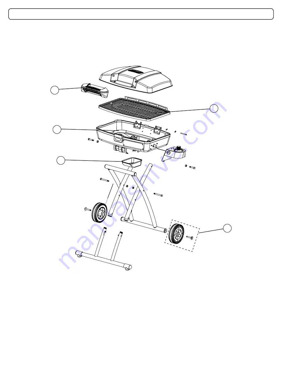 Coleman 9955 Series Use, Care & Assembly Manual Download Page 43