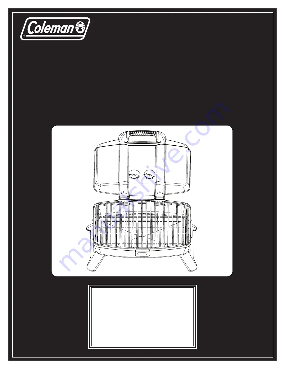 Coleman 9957 Series Use, Care & Assembly Manual Download Page 1