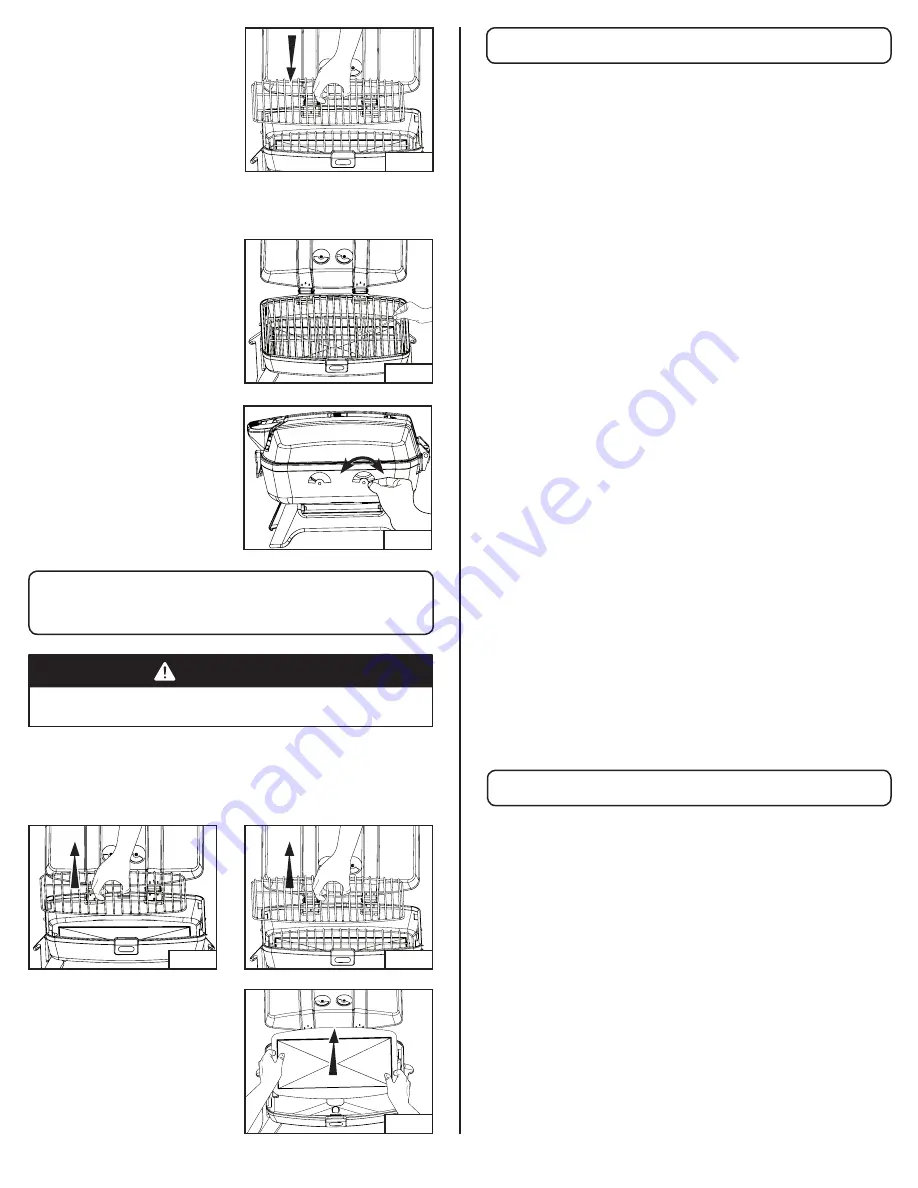 Coleman 9957 Series Use, Care & Assembly Manual Download Page 10