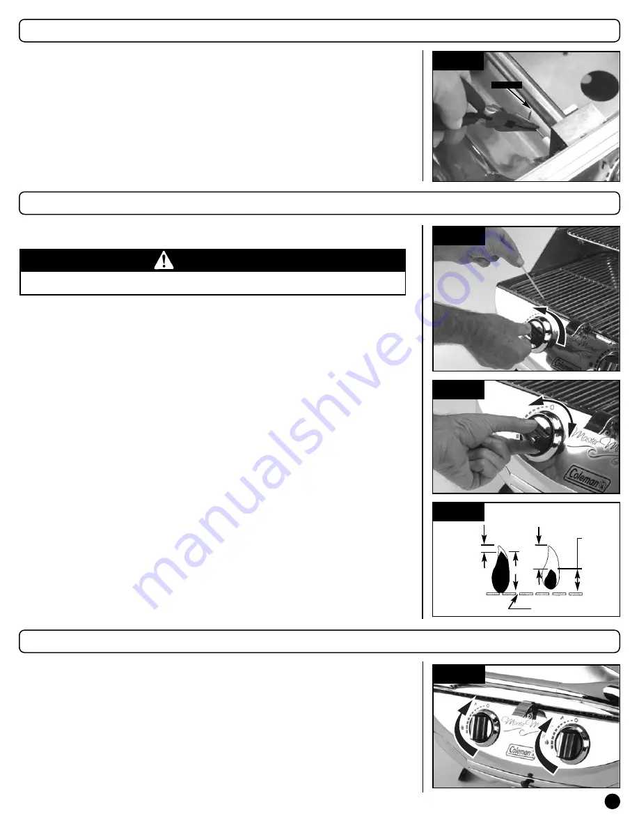 Coleman 9972 Series Assembly Manual Download Page 11