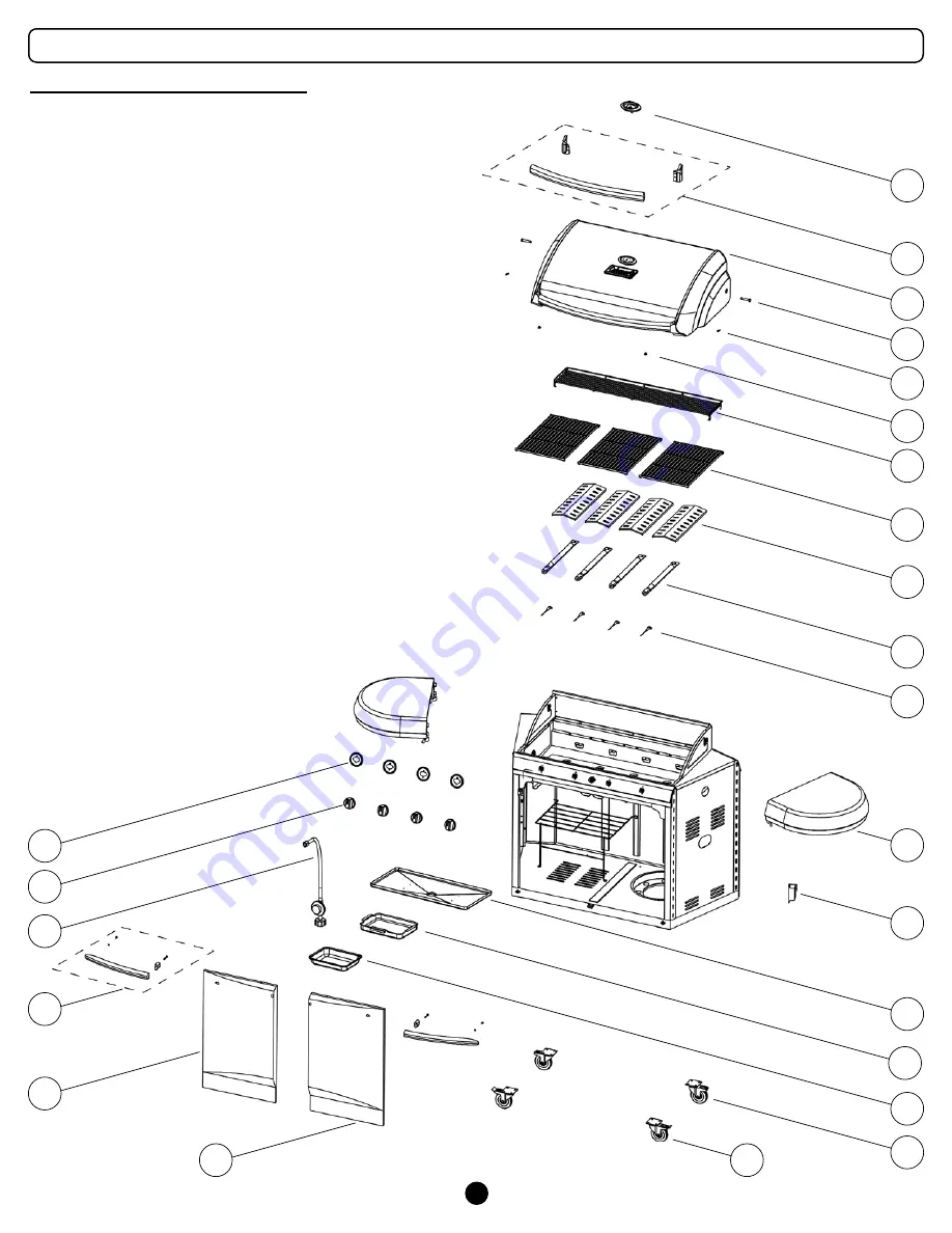 Coleman 9995B Series 9998-A60 Assembly Manual Download Page 23