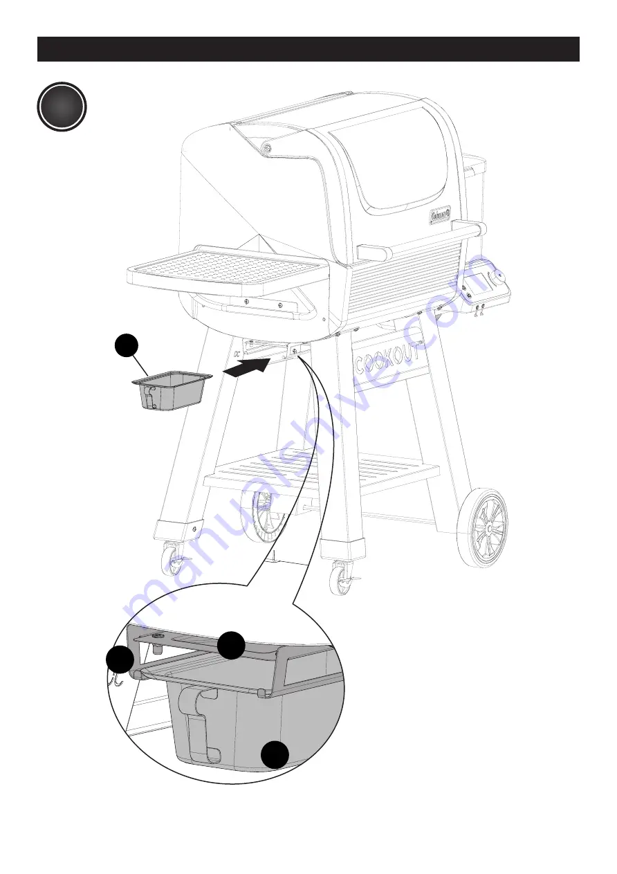 Coleman COOKOUT 085-3189-2 Assembly Manual Download Page 27