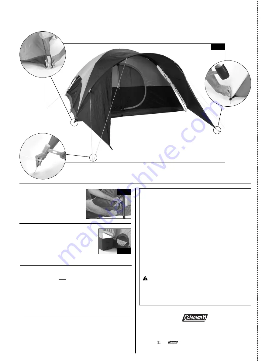 Coleman EVANSTON 2000001589 Скачать руководство пользователя страница 2