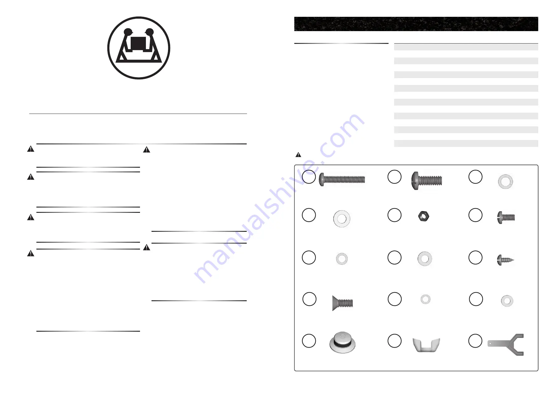 Coleman Even Heat 85-3028-6 (G52203) Assembly Manual Download Page 2