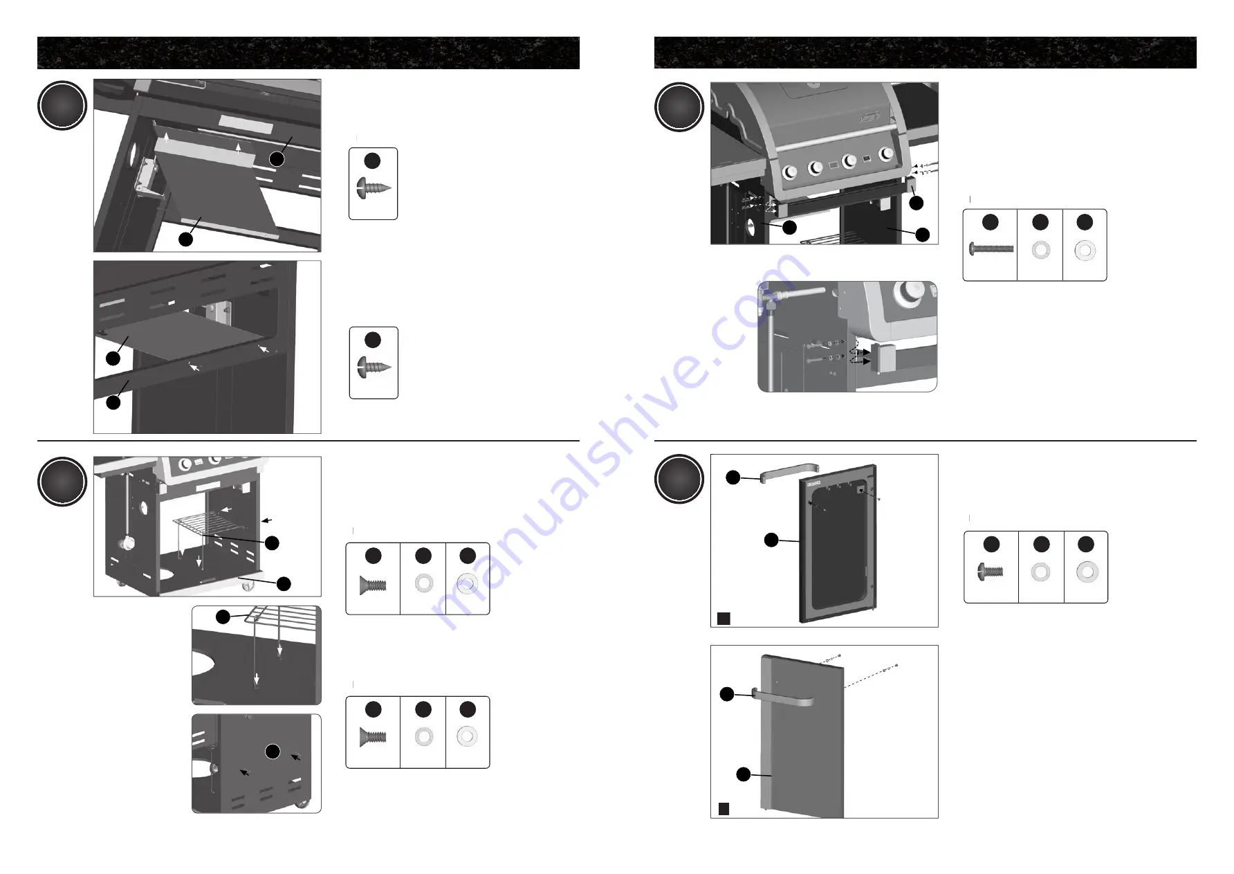 Coleman Even Heat 85-3028-6 (G52203) Assembly Manual Download Page 10