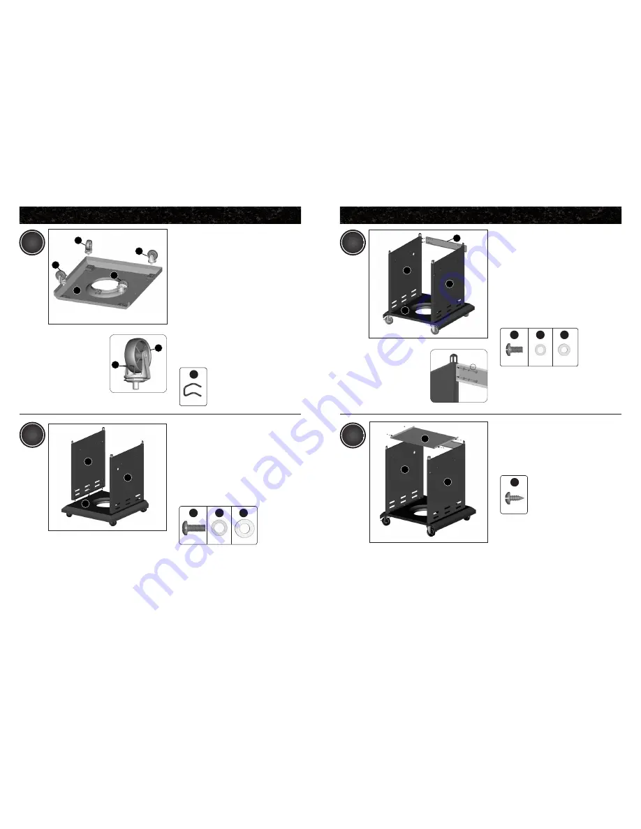 Coleman Even Heat Barbecue Assembly Manual Download Page 5