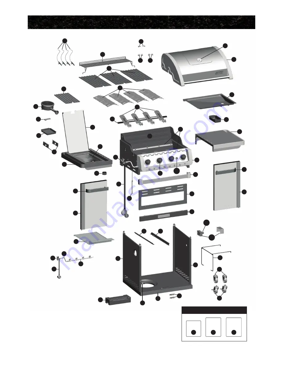 Coleman EvenHeat 85-3092-0 Assembly Manual Download Page 5