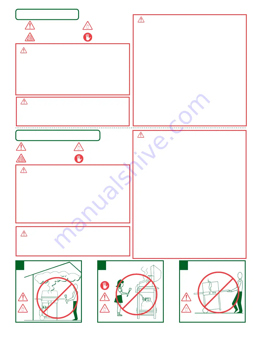 Coleman Gas Barbecue Скачать руководство пользователя страница 4