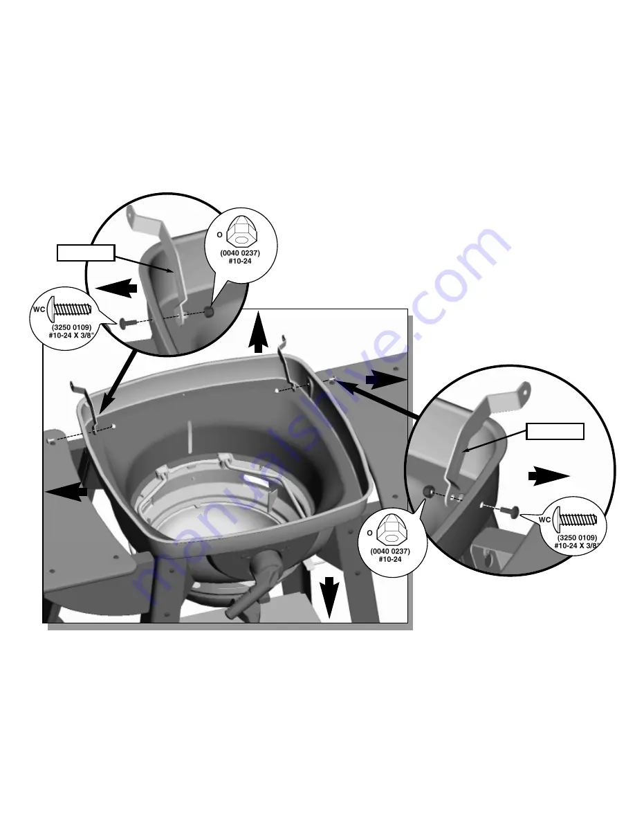 Coleman LC30001E Assembly Instructions Manual Download Page 8