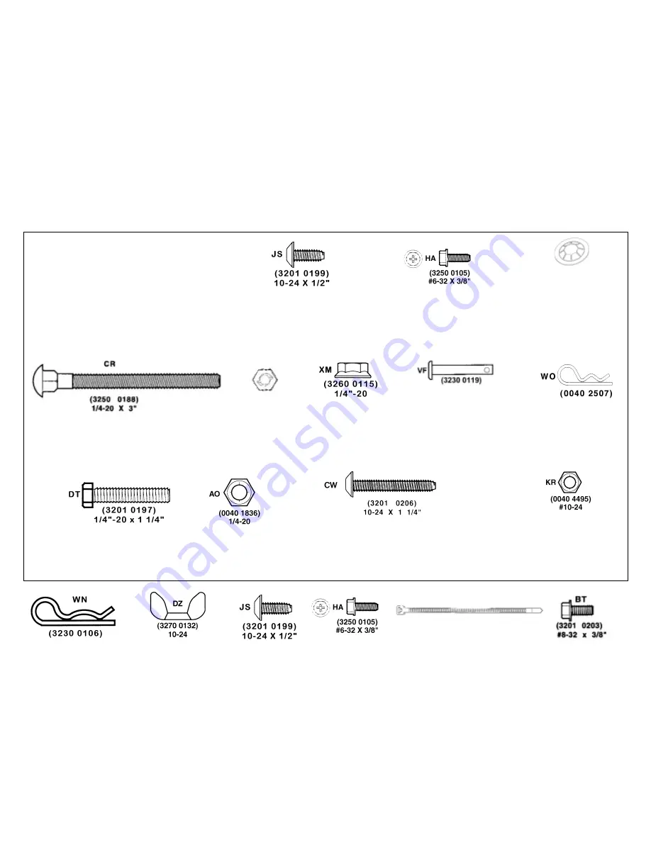 Coleman LG39611SB Parts List Download Page 4