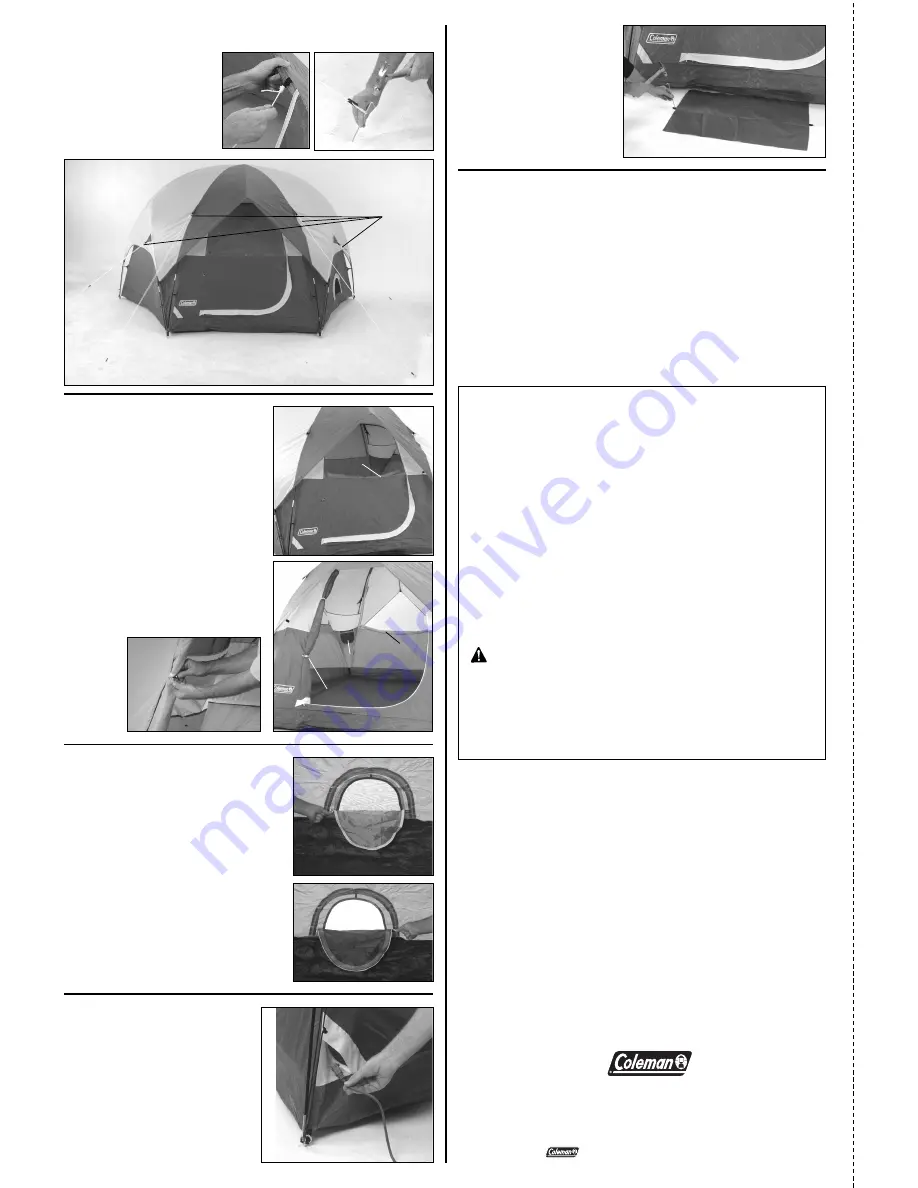 Coleman RANGEVIEW 5 9230-110 User Manual Download Page 2