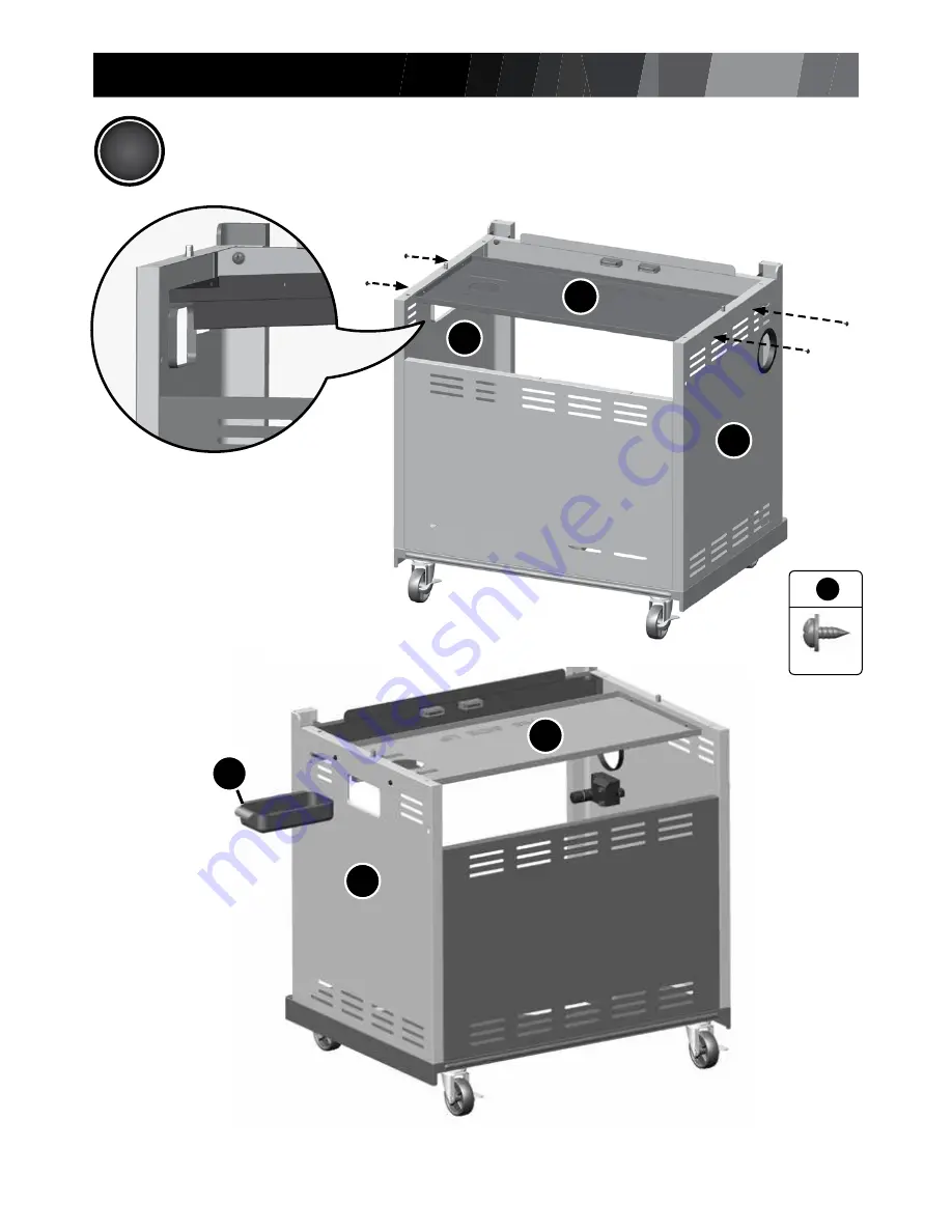 Coleman Revolution 85-3120-4 Assembly Manual Download Page 13