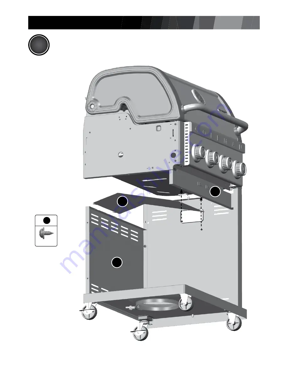 Coleman Revolution 85-3120-4 Assembly Manual Download Page 15