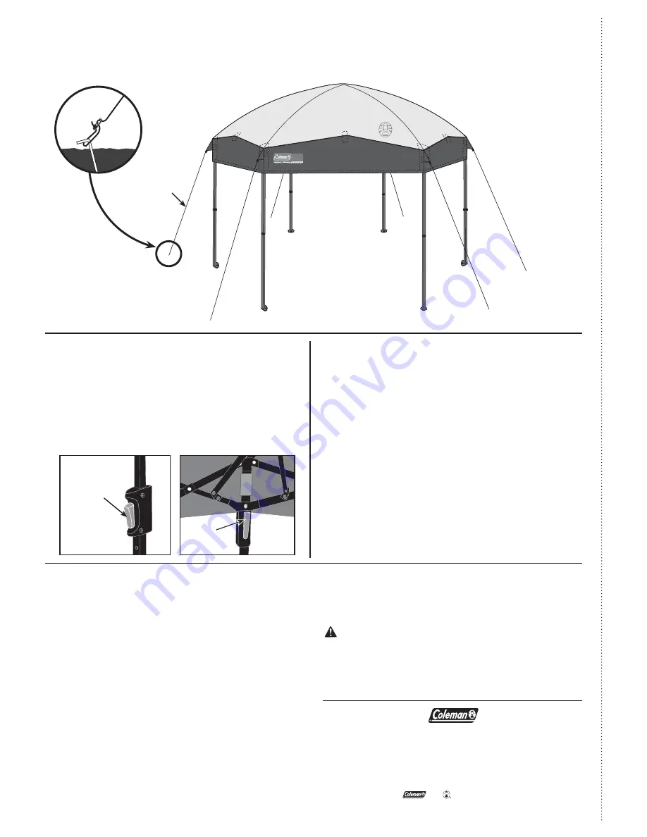 Coleman STITCHLINE 2000004408 Скачать руководство пользователя страница 2