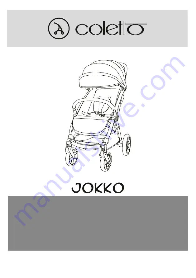 COLETTO Jokko Fitting Instructions Manual Download Page 1