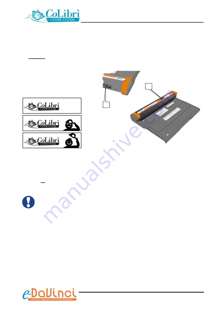 Colibri e-DaVinci User Manual Download Page 15