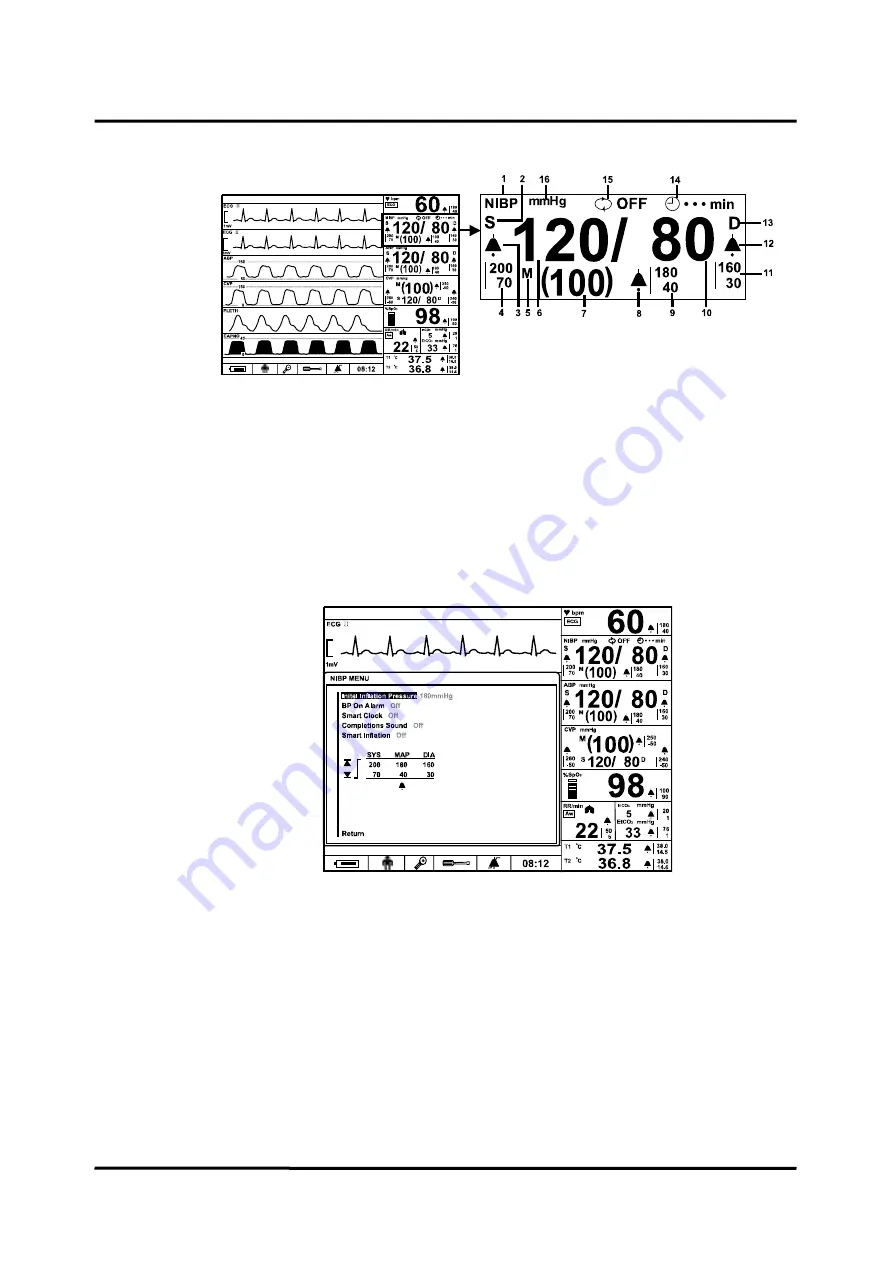 Colin BP-S510 Operation Manual Download Page 61