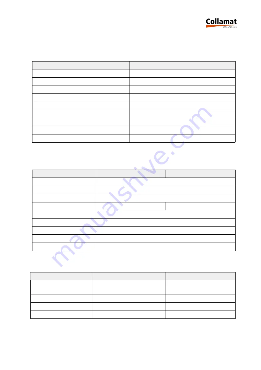 Collamat C9100 Technical Handbook Download Page 25