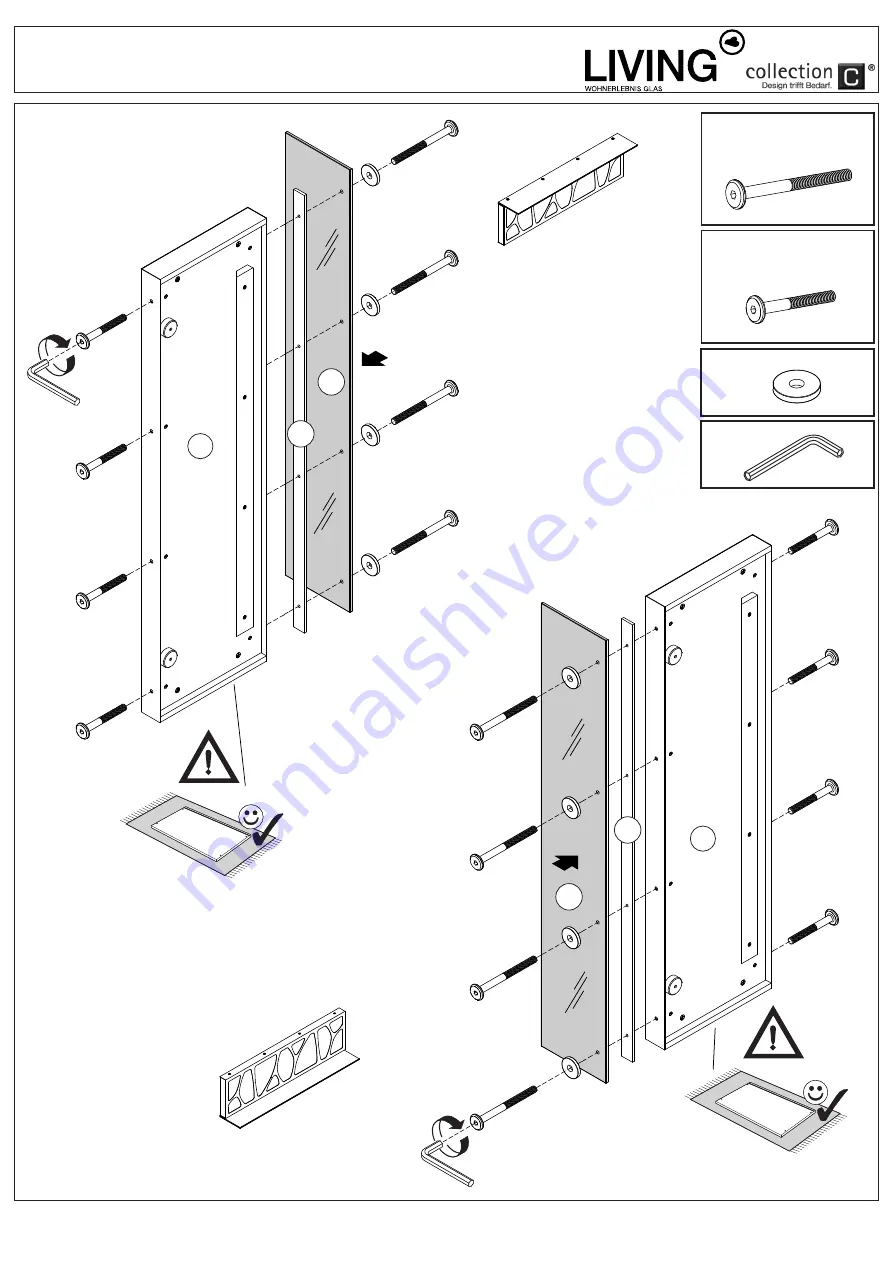 Collection C LEONARDO living CUBE Panel with one shelf Скачать руководство пользователя страница 7