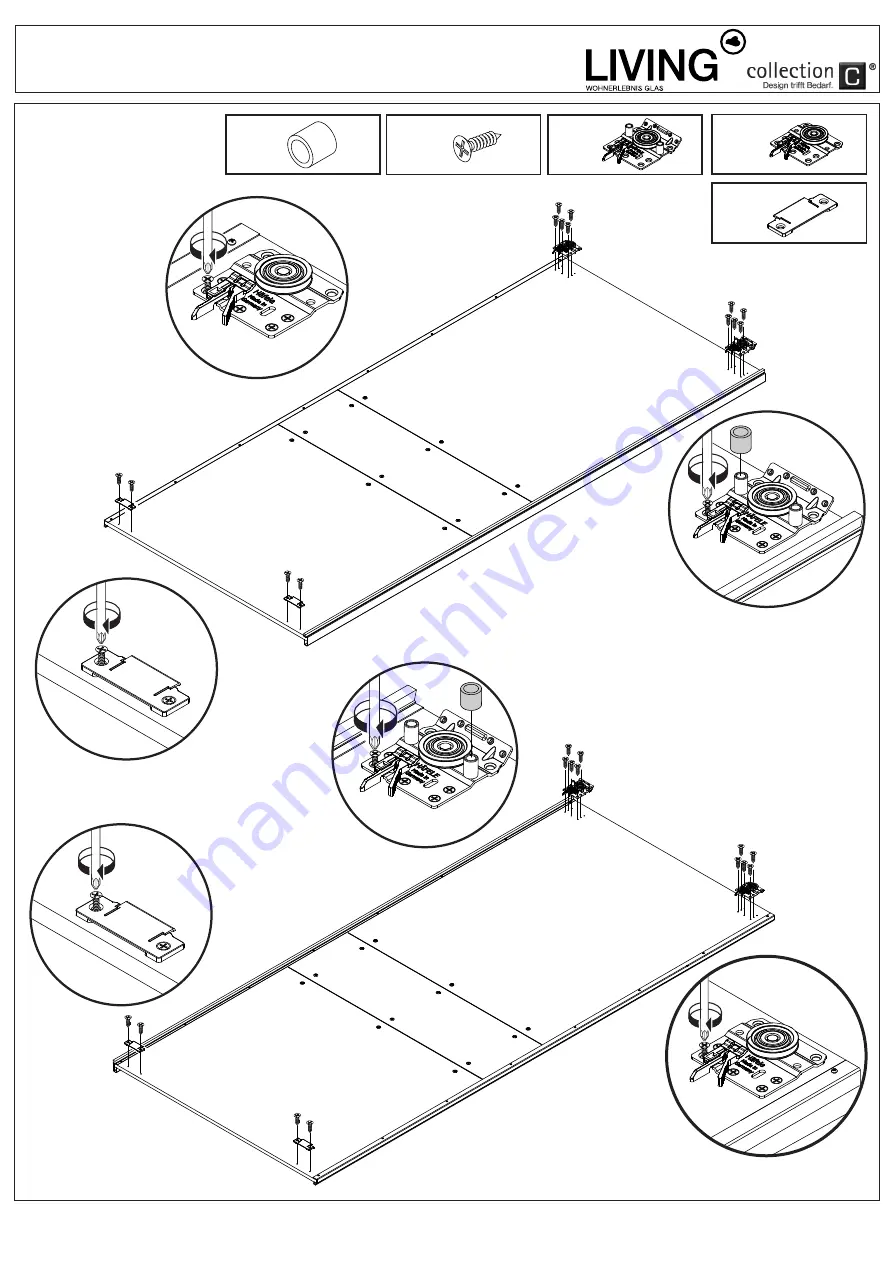 Collection C Leonardo LIVING WAVE Assembly Instruction Manual Download Page 16