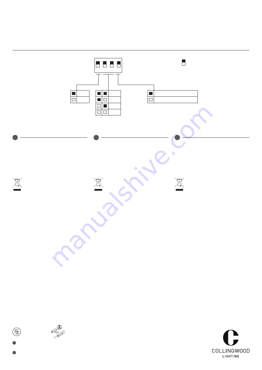 Collingwood Lighting BT4SS40 Installation Instructions Download Page 2