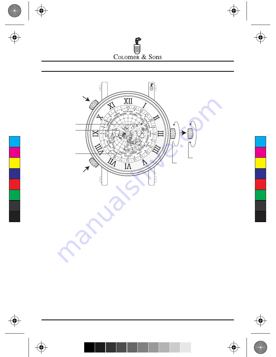 Colomer & Sons Worldtimer User Manual Download Page 1