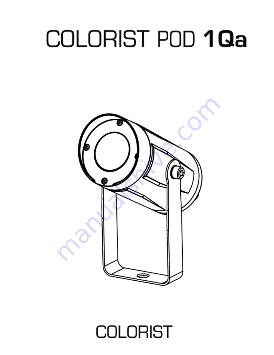 Colorist POD 1QA Скачать руководство пользователя страница 1